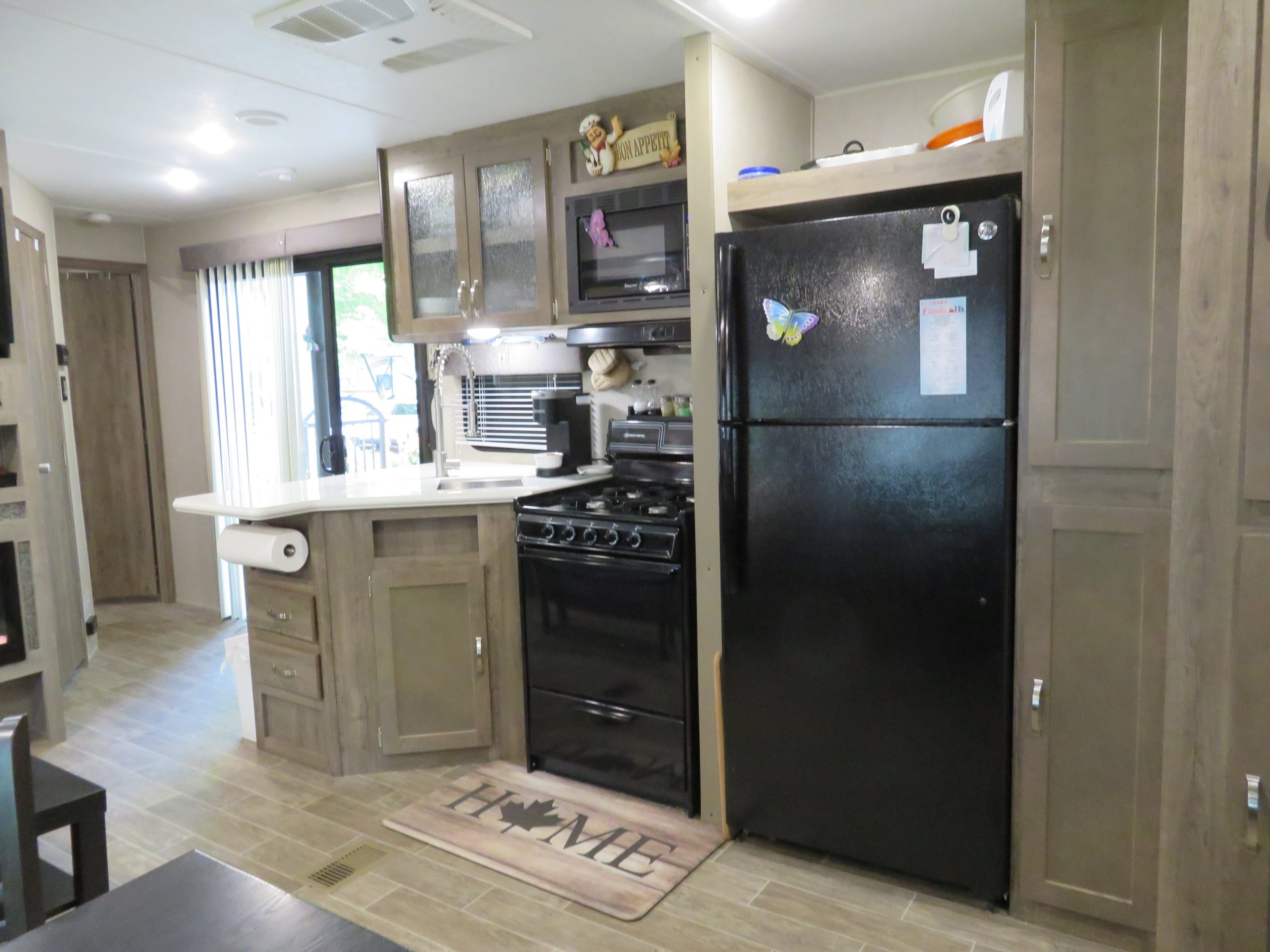 well appointed kitchen